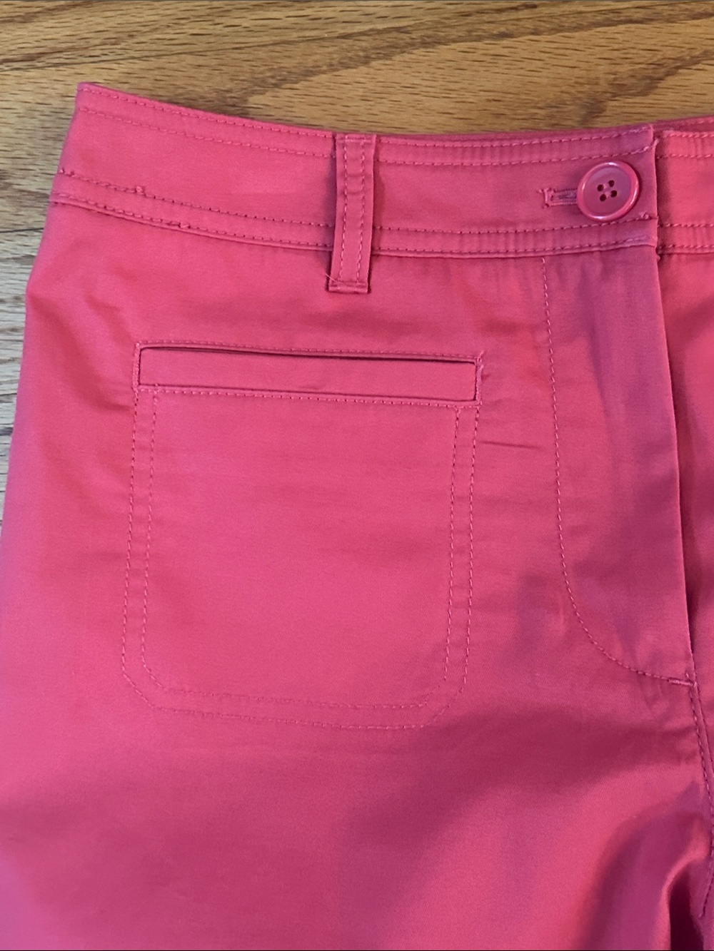 NWT Talbots Coral Wide Crop Pants Sz 10P - Picture 5 of 8